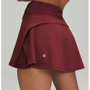 Lululemon Plays Of The Pleats Tennis Skirt